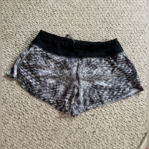 New Nike Dri-Fit Tempo Running Shorts Brief Liner Black Gray Women's Size medium